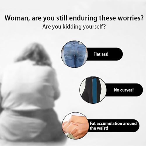 Image of Women's 2pcs Butt Lifter Padded Panties High Waisted Hip Enhancer Shapewear Seamless Control Boy Shorts