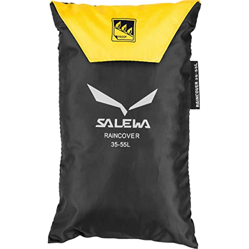 SALEWA Raincover 35-55L Sacca Antipioggia, Unisex Adulto, Yellow, Taglia Unica