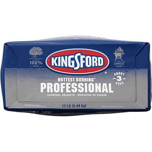 Kingsford 32100 Charcoal Professional Briquettes, 12 lb, Black Grill