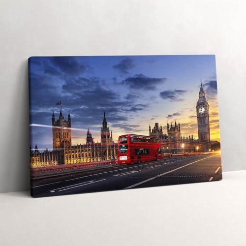 Peinture murale grand format Londres pour un bureau moderne