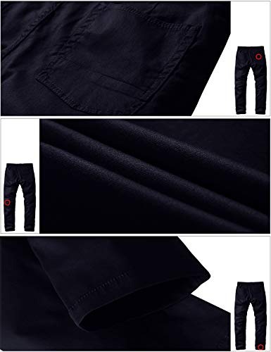 Image of Match Men's Regular Fit Comfort Stretch Casual Chino Pants