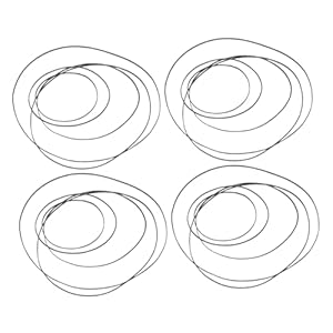 NULYLU 60 Stück Antriebsriemen Reparaturset