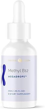 Holistic Health Methyl B12 MegaDropsTM 28ML .95 FL oz