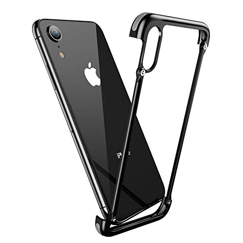 OATSBASF Bumper Case for iPhone XR, Aluminum Utral-Thin Corner Cover Minimalist Bumper Case for iPhone XR 6.1-inch