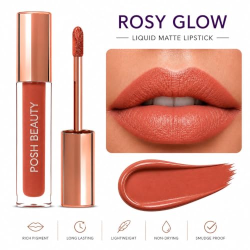 Image of Liquid Lipstick - Rosy Glow