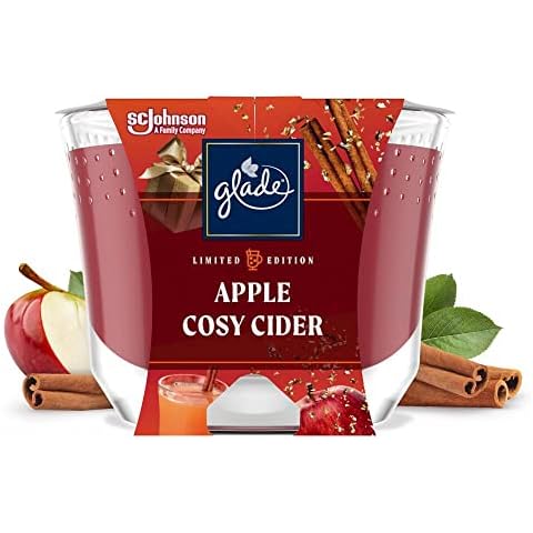 Glade Large Apple Cosy Cider Candle Cover
