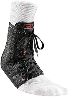 McDavid Lightweight Laced Ankle Brace , Black, medium
