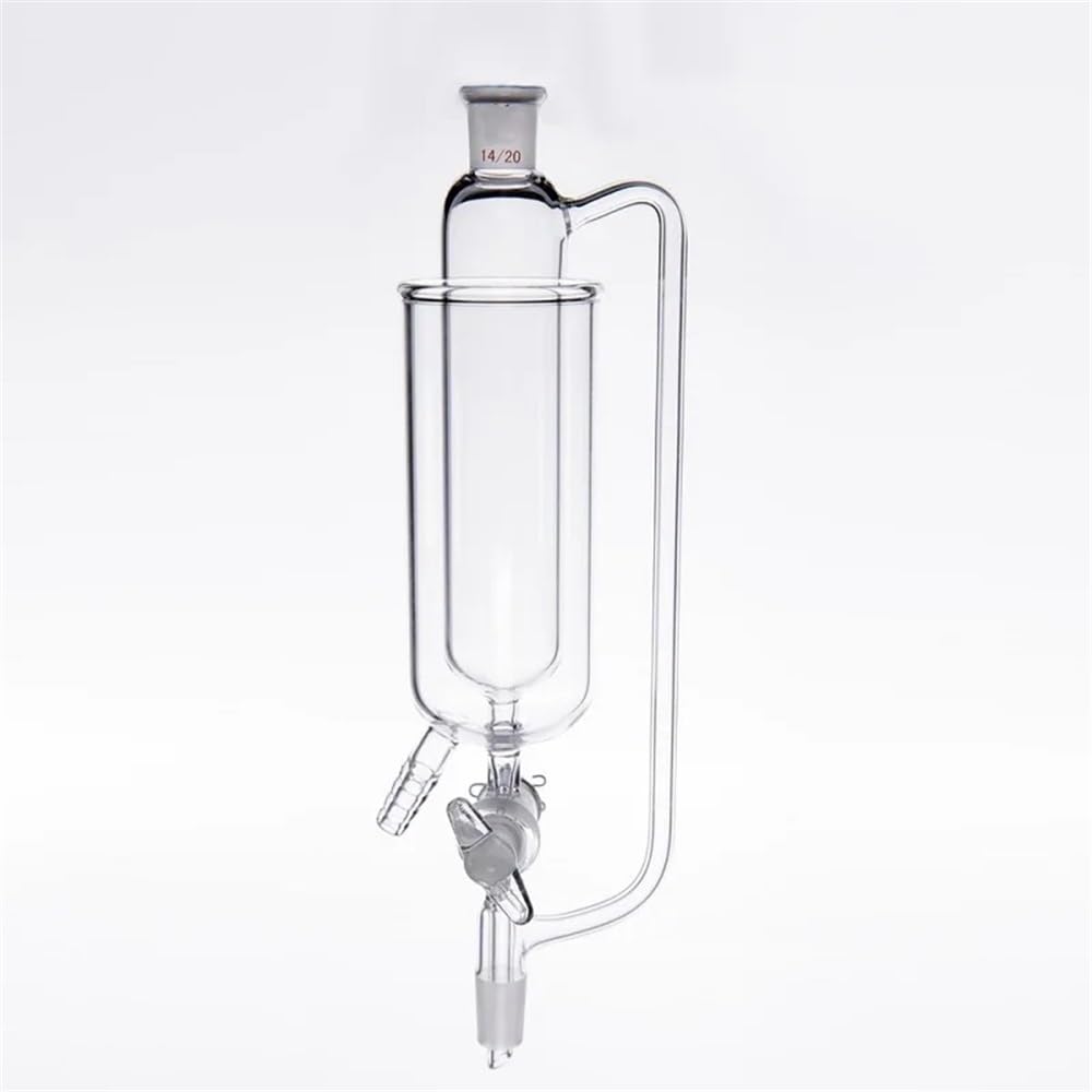 Verrerie et matériel de laboratoire Entonnoir goutte à goutte à pression constante avec refroidissement par enveloppe sans marques de graduation Entonnoir supplémentaire F62(F622460JT)