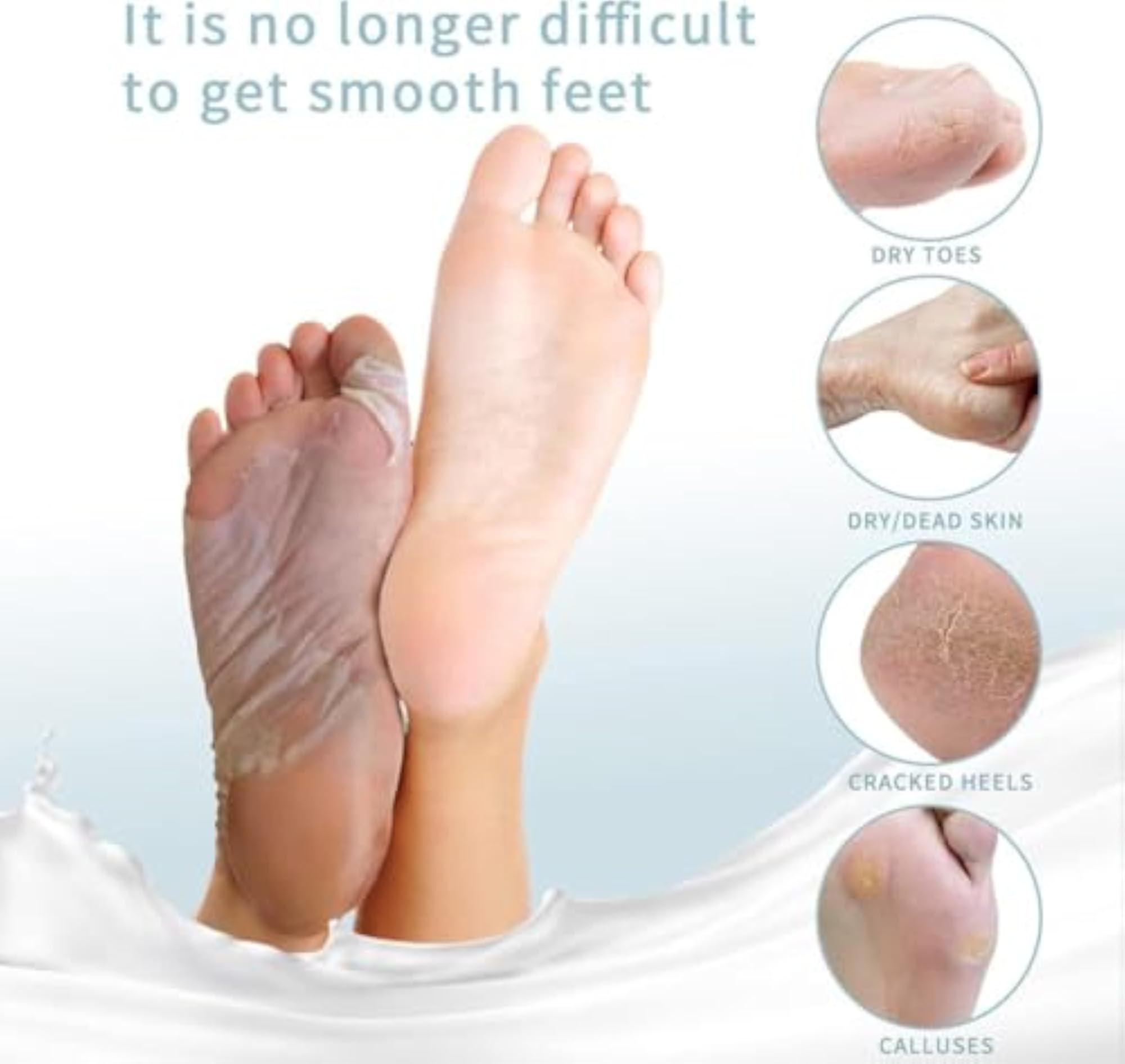 Coconut Oil Foot Peeling Mask