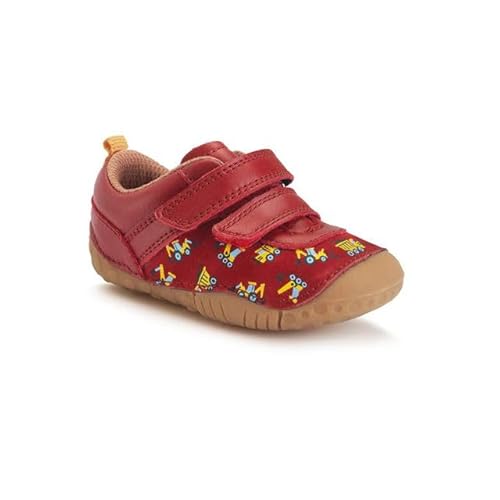 Start-rite Little Smile 2v Red Leather Kids Boys First Shoes 0823-16F