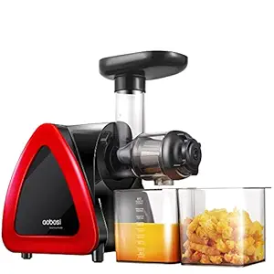 Aobosi Slow Masticating juicer Extractor, Cold Press Juicer Machine, Quiet Motor, Reverse Function, High 