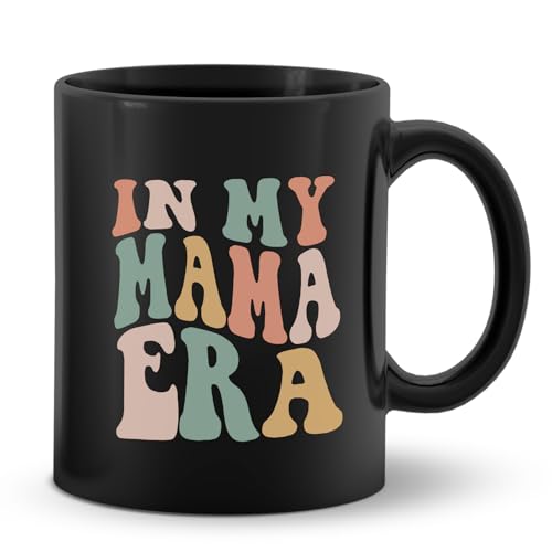 DOTAIN In My Mama Era Mug - Mama Mug, Mama Gifts, Mom Gifts, Mom Coffee Mug, Mom Mugs from Daughter Son, Mother's Day Gifts, Coffee Mug Gift, 11oz Ceramic Coffee Mug