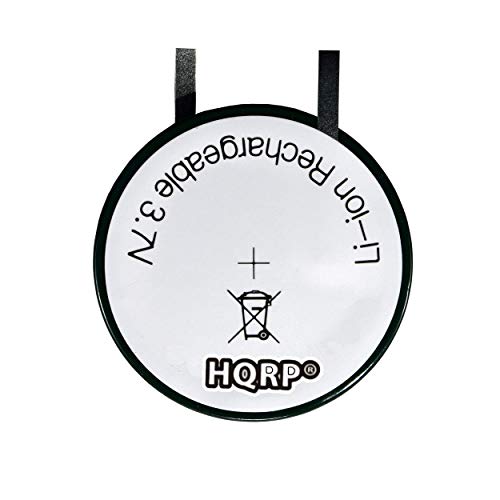 HQRP 270mAh High Capacity Battery Compatible with Garmin Forerunner 610 Touchscreen GPS Watch with Heart Rate Monitor 010-00947-10, 405 405CX 410 Sport Watch 361-00034-00 PD3048 -  887774410201511