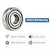 CLAHJQX 10 Pcs 695ZZ Ball Bearings - 5mm x 13mm x 4 mm, Low Noise Double Shielded Carbon Steel Deep Groove Bearings Set for for Micro Motors & Industrial Equipment