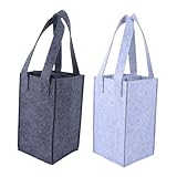 Cabilock 2 Piezas Bolsa De Vino Tinto Multirejilla Portaequipajes De Vino Bolsas...
