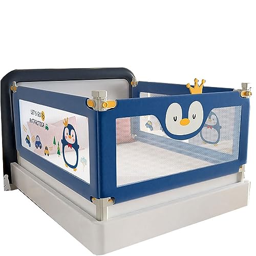 Barandillas para cama para niños anticaídas con elevación vertical sin ruidos 3