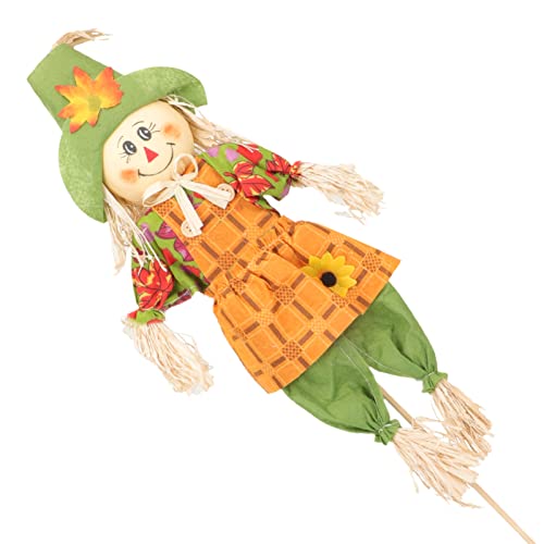 Housoutil Espantalho Adorno De Halloween Adereços De Halloween Decorações Para Casa Adorável Adorno