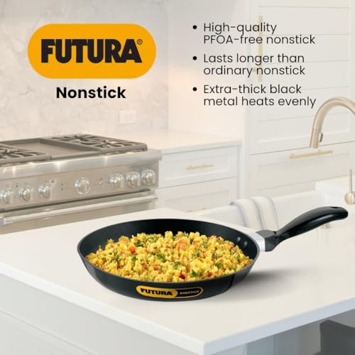 Image of Hawkins Futura 26 cm Frying Pan, Non Stick Fry Pan, Induction Frying Pan, Black (INF26)