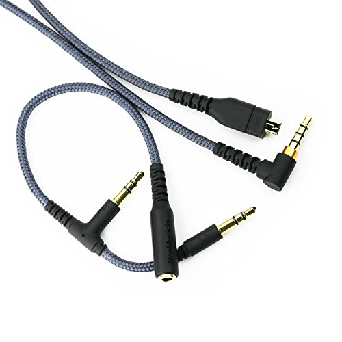 Newfantasia Replacement Audio Cable For Steelseries Arctis 3, Arctis Pro, Arctis 5, Arctis 7, Arctis Pro Gaming Headset 1.3Meters/4.3Feet #TOP1