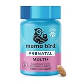 Mama Bird Prenatal Multivitamin | L-Methylfolate (Folic Acid), Methylcobalamin (B12), 100% Natural Whole Food Organic Herbal Blend, Vegan, Once Daily Prenatal Vitamins, 30 Count, Best Nest Wellness