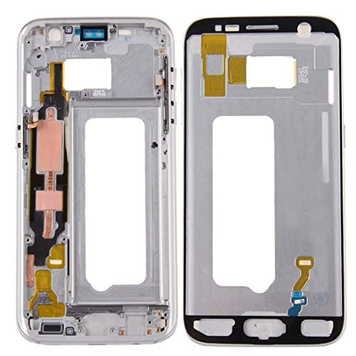 Cadre LCD de précision pour boîtier Galaxy S7, plaque avant haut de gamme nuance Silver