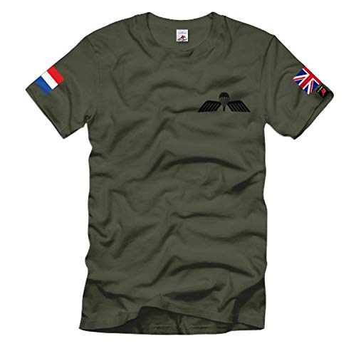 Insigne néerlandais parachutiste petit écusson militaire vert S