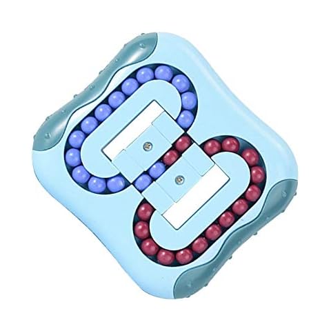 sympuk Magic Spin Bean Rotating Magic Bean Cube HandEye Coordination Educational Toy intensely Cover