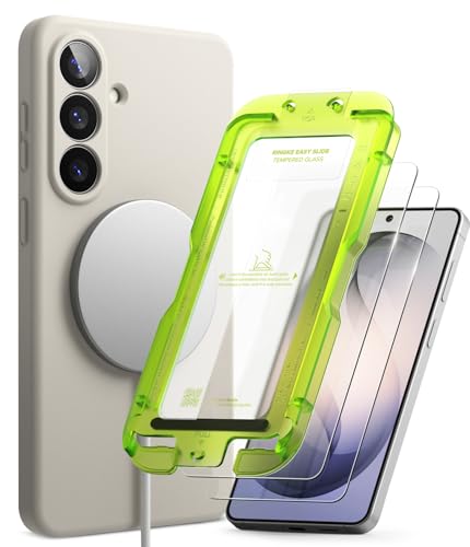 Étui Silicone Liquide Douce Protection Antichoc Samsung S26 Coque Verre Trempé