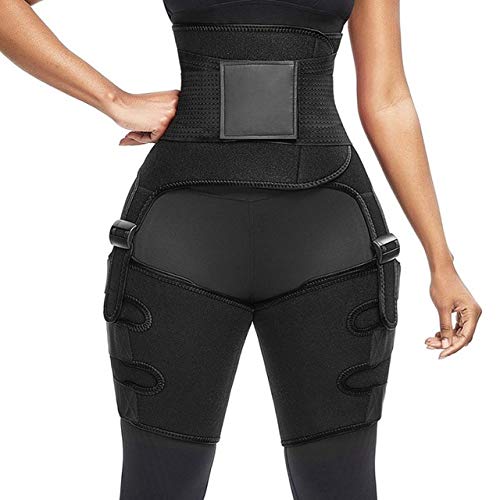 Faja para soporte de ingle y cadera negra talla S