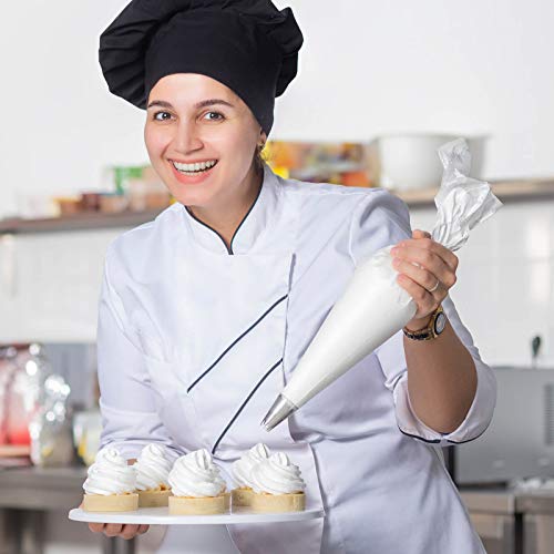 Gexolenu 100 Pcs Disposable Piping Bags, 12 Inch Upgraded Anti-Burst Pastry Bags For Cake And Buttercream Frosting, Cupcake Baking Decorating Icing Bags, Thick, Non-Slip For All Size Tips And Couples #TOP5