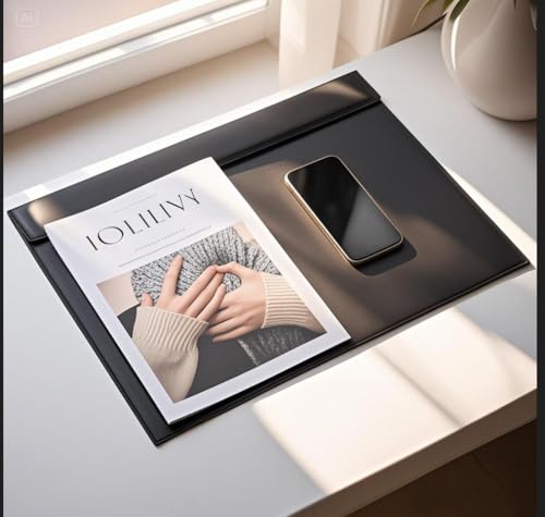Sous main bureau en cuir étanche KINGFOM protection table - 7