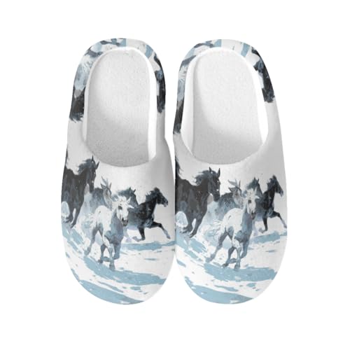 Pantoufles en coton anti-glisse pour soulager les pieds fatigués grâce à la mémoire de forme L