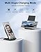 Fast Wireless Charger, [2 Pack] NANAMI Qi Certified Wireless Charging Stand Compatible iPhone 17/17 Air/17 Pro/17 Pro Max/16/15/14/13/12, Phone Charger for Galaxy S25/S24/S23/S22 and Qi-Enabled Phone