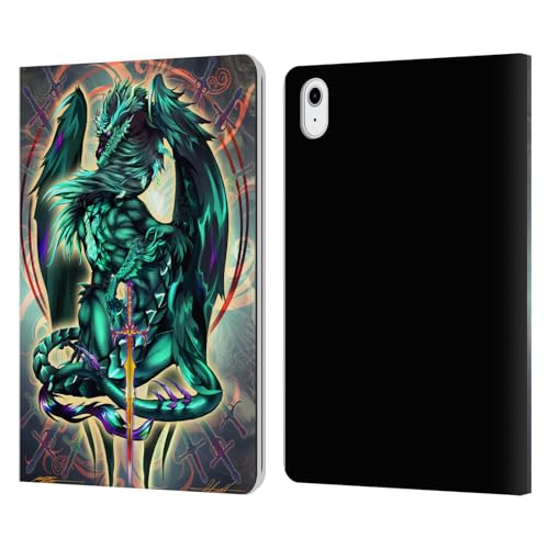 Housse en cuir dragon vert Ruth Thompson pour iPad Air 11 chic