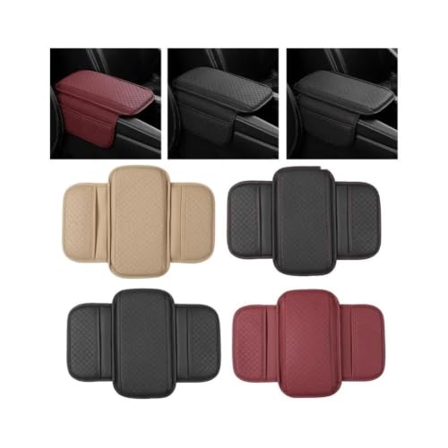 Almohadilla almacenamiento universal para reposabrazos coche con cojín mullido 3