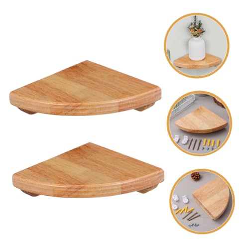 Mampara de madera natural PRETYZOOM para solucionar la falta de espacio en baños 8