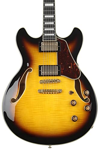 Gitarren Ibanez AS93FM-AYS Artcore Expressionist (Antique Yellow Sunburst) - Chitarra semiacustica