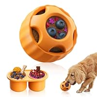 kilin Dog Enrichment Toys for Frozen Treat Dispensing Dog Toy,Indestructible Dog Toys & Interactive Dog Toys for Small/Medium Dogs