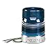 Federal Signal 131DST-120B Starfire Strobe Warning Light, Double Flash, 1/2" NPT Pipe Mount, 120 VAC, Blue
