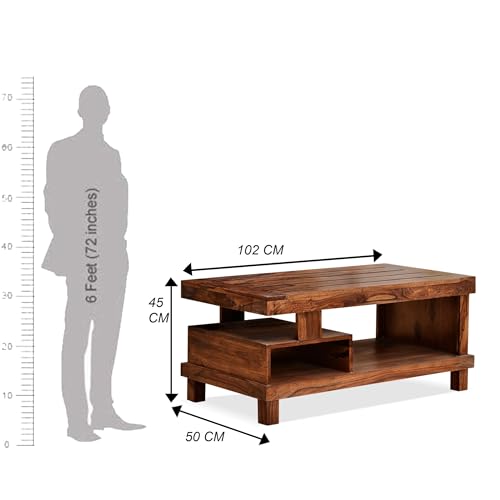 Image of Sheesham Wood Coffee Table (3)