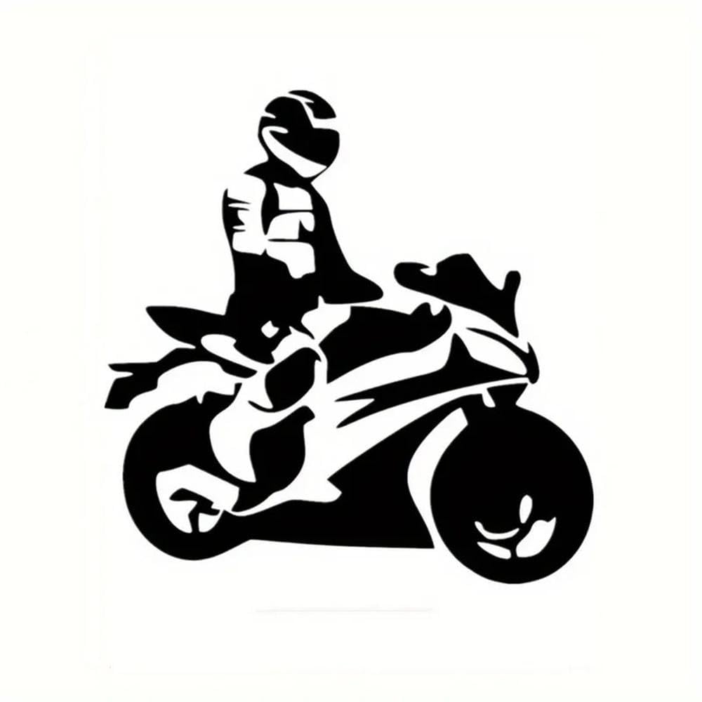 Street Motorcycle Riders Vinyl Sticker Waterproof Decal for Motorcycle Car SUV Truck Laptop