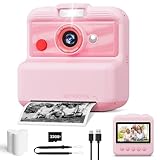 Kids Camera Instant Print, 48MP/2.5K UHD Kids Instant Print Camera, Christmas Birthday Gifts for Girls and Boys, 3.0