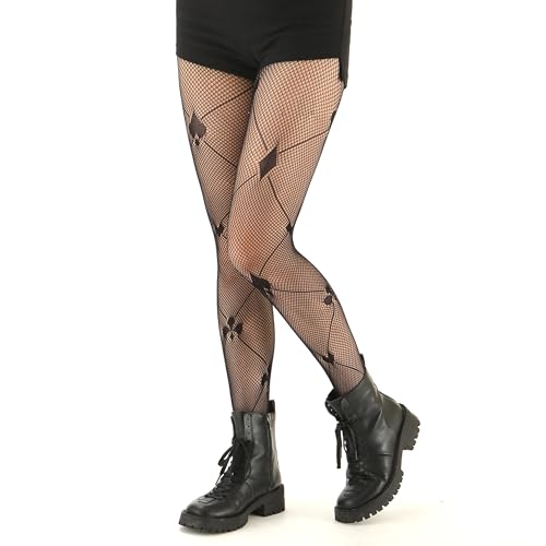 Image of EVERSWE High Waist Fishnet Tights, Thigh High Suspender Stockings