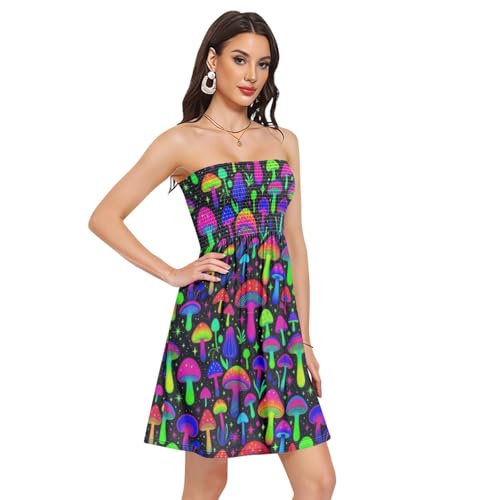 Robe d'été légère au motif imprimé flatteur et tissu doux taille S
