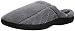 Isotoner Men's Microterry Hoodback Slippers