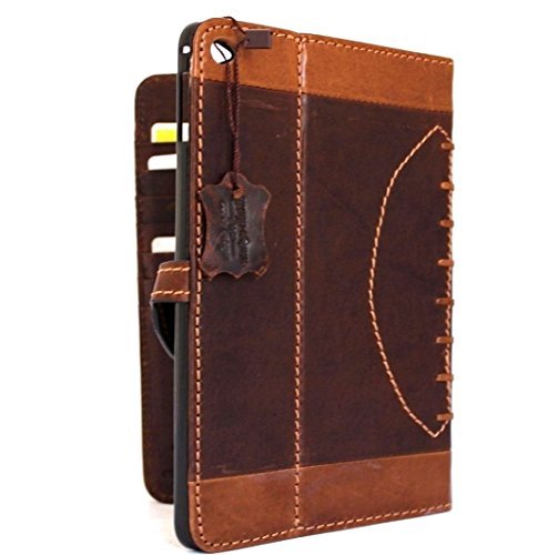 Genuine Full Leather Handmade Case For Apple Ipad Air 2 Cover 1 Stand Luxury Credit Cards Slots Sport Daviscase #TOP22