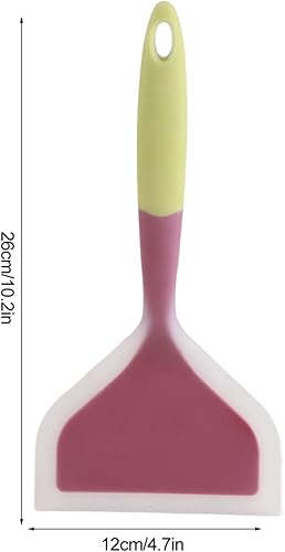 Miniatura 6 de Pala de silicona para panqueques, espátula ancha, espátula antiadherente, pala frita de silicona ancha y flexible para utensilios de cocina