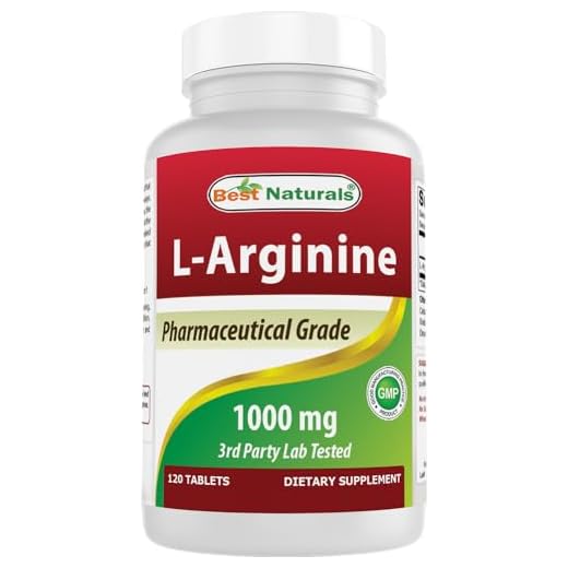 Best Naturals L-Arginine 1000 mg Tablets