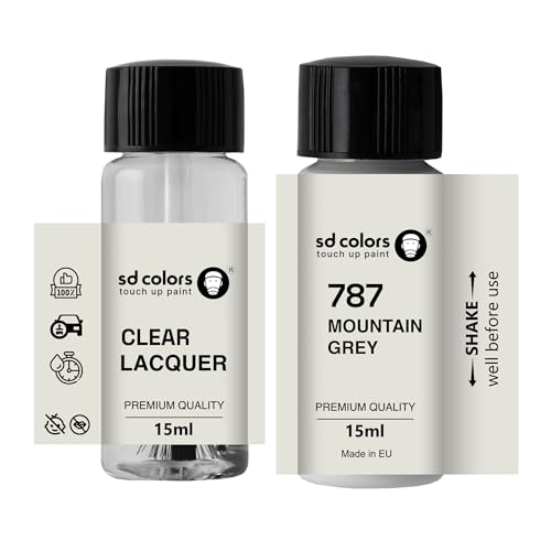 SD COLORS Mountain Grey 787 - Vernice per ritocchi, per
