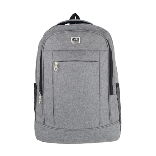 Mochila Bolsa Básica Funcional Masculina Feminina Unissex Mochila Escolar, Mochila Trabalho, PREMIUM (Cinza)